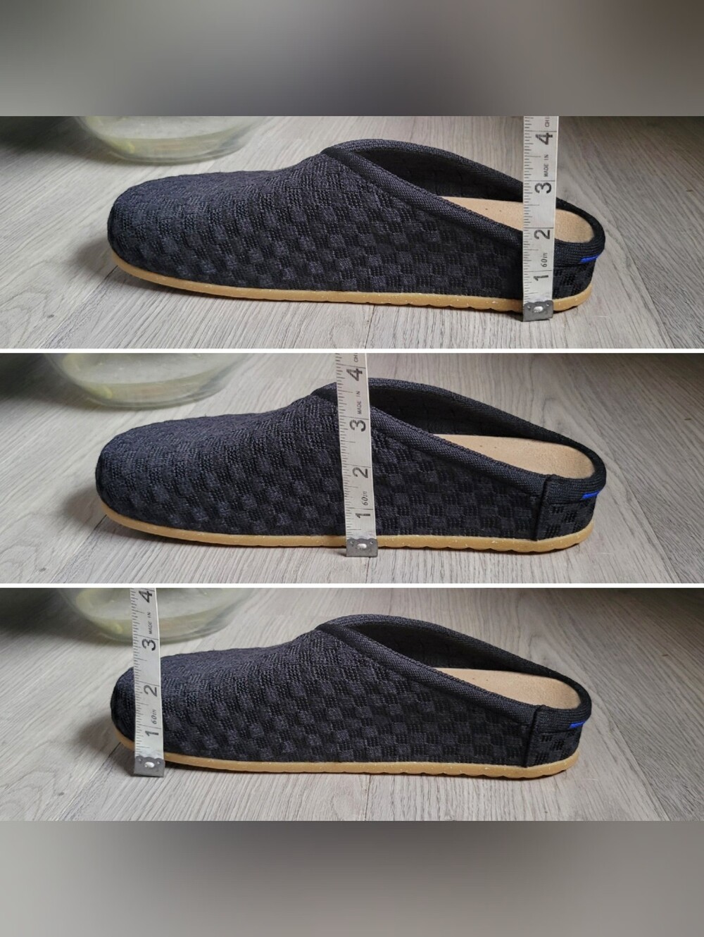Rothy's The Hemp Casual Clog in Black Sand, Women's US 9, EU 39 - Picture 12 of 15